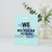 Carte Postale Tribal Michigan Michigama Great Waters vers le nor (Debout devant)