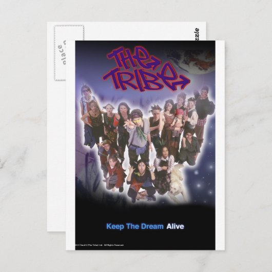 Carte Postale Tribe Series 1 (Devant / Derrière)