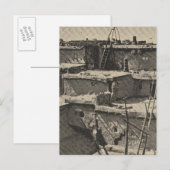 Carte Postale Tribunal de Zuni (Devant / Derrière)