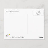 Carte Postale Tribunal du comté de Caldwell, Lockhart, TX. (Dos)