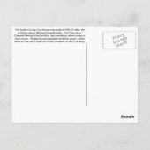 Carte Postale Tribunal du comté de Cocke - Newport, TN (Dos)