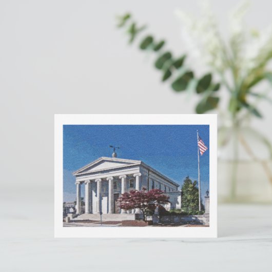 Carte Postale Tribunal du comté d'Old Madison (Debout devant)