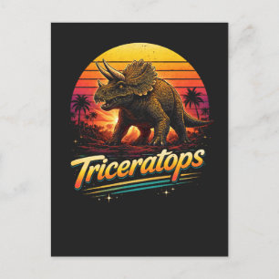 Carte Postale Triceratops