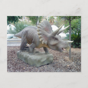 Carte postale Triceratops Dinosaur