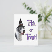 Carte Postale Trick Great Dane (merle) (Debout devant)
