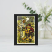 Carte Postale Trick Halloween ou traitements (Debout devant)