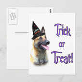 Carte Postale Trick Malinois (Devant / Derrière)
