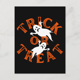 Carte Postale Trick Or Treat