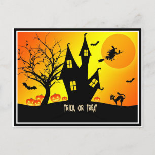 Carte Postale Trick or Treat, Halloween