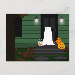 Carte Postale Trick Or Treat Olivier la Loutre !