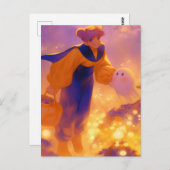 Carte Postale Trick ou traitement (Devant / Derrière)