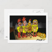 Carte Postale Trick ou Tweet ? (Devant / Derrière)