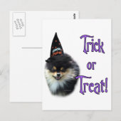 Carte Postale Trick Pomeranian (Devant / Derrière)