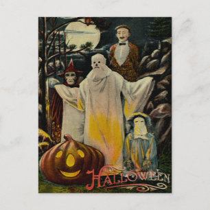 Carte Postale Trick R' Treaters -> les enfants qui font un Trick