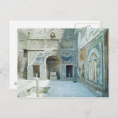 Carte Postale triclinium à ciel ouvert de la Maison de Neptune (Devant / Derrière)