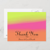 Carte Postale Tricolor Merci (Devant / Derrière)