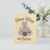 Carte Postale Tricot (Debout devant)