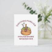 CARTE POSTALE TRICOT FOREVER (Debout devant)