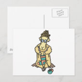 Carte Postale Tricot mouton (Devant / Derrière)