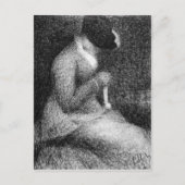 Carte Postale Tricot par Georges Seurat (Devant)