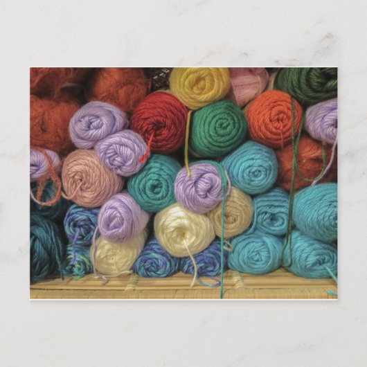 Carte Postale Tricot Yarn (Devant)
