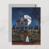 Carte Postale Tricoter ou traiter (Devant / Derrière)