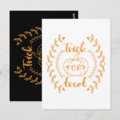 Carte Postale Tricoter ou traiter dans un cadre plante (Devant / Derrière)