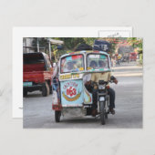 Carte Postale Tricycle (Devant / Derrière)