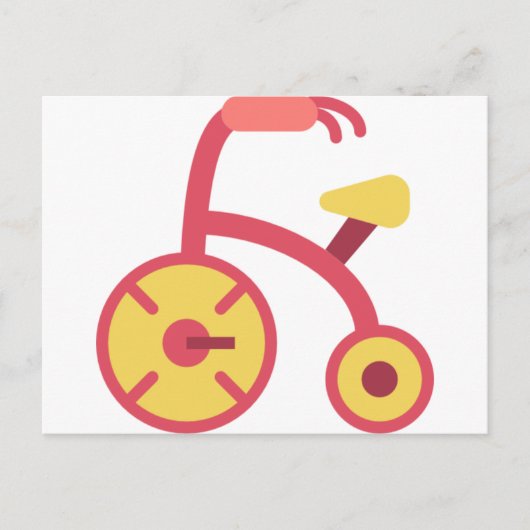 Carte Postale tricycle (Devant)