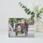 Carte Postale Tricycle (Debout devant)