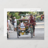 Carte Postale Tricycle (Devant / Derrière)