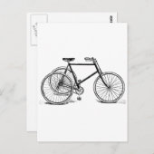 Carte Postale Tricycle antique (Devant / Derrière)