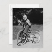 Carte Postale Tricycle pour enfants (Devant / Derrière)