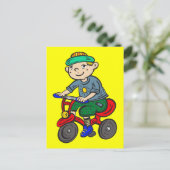 Carte Postale Tricycle pour enfants (Debout devant)