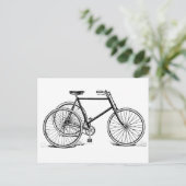 Carte Postale Tricycle vintage (Debout devant)