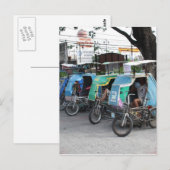 Carte Postale Tricycles (Devant / Derrière)