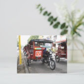 Carte Postale Tricycles (Debout devant)