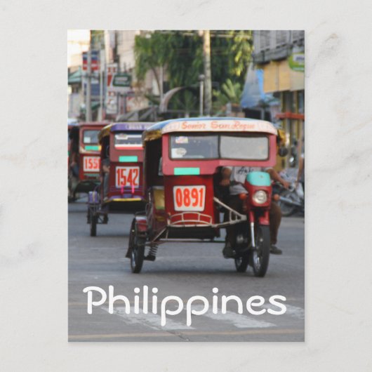 Carte Postale Tricycles (Devant)