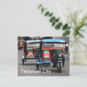 Carte Postale Tricycles (Debout devant)