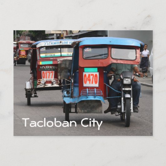 Carte Postale Tricycles (Devant)