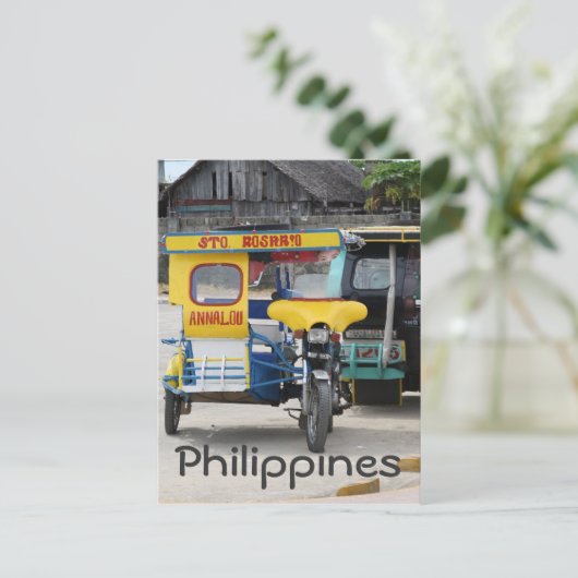 Carte Postale Tricycles (Debout devant)