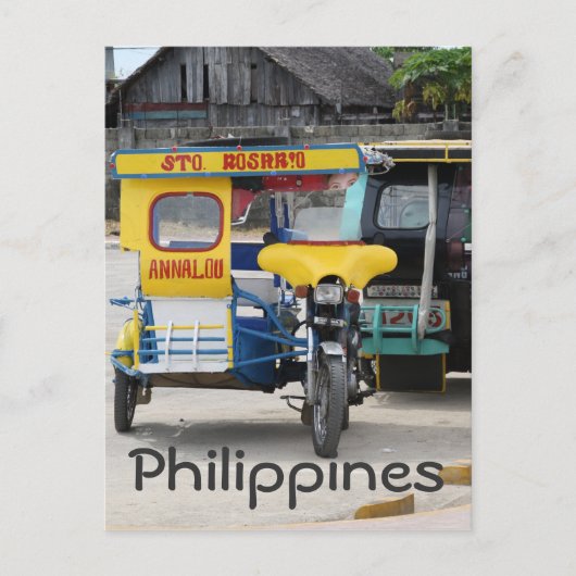 Carte Postale Tricycles (Devant)