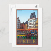 Carte Postale Trier - Hauptmarkt (Devant / Derrière)