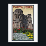 Carte Postale Trier - Porta Nigra<br><div class="desc">La Porte Noire (Porta Nigra) dans la ville romaine historique de Trier, Allemagne</div>