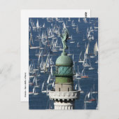 Carte Postale trieste faro della vittoria (Devant / Derrière)