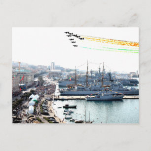 Carte Postale trieste frecce tricolori