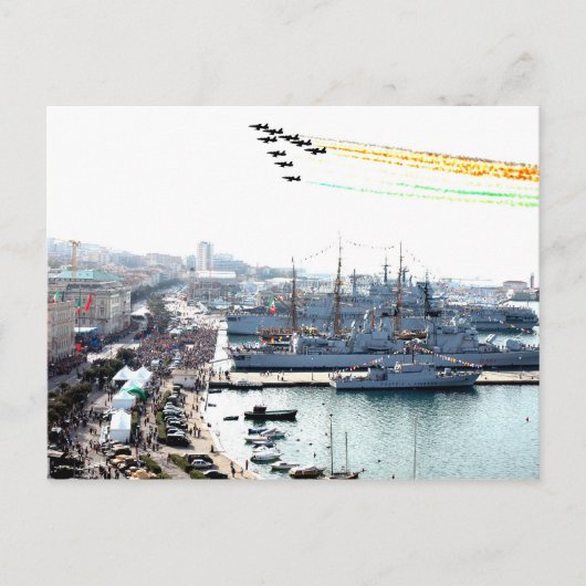 Carte Postale trieste frecce tricolori (Devant)