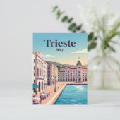 Carte Postale Trieste, Italie (Debout devant)