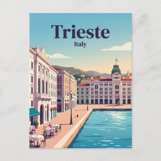 Carte Postale Trieste, Italie (Devant)