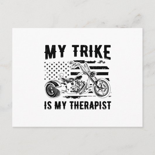 Carte Postale Trike poison | Triker motorcycle (Devant)